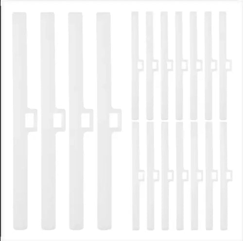 Vertical blind single hole top hangers 3.5
