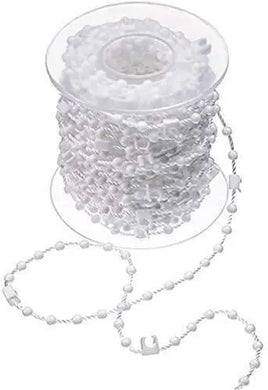 Vertical Blind Link Bead Chain-White - Vertical Blind Parts